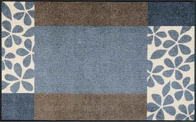 Produktbild von wash+dry Schmutzfangmatte Florita grey - 75 x 120 cm