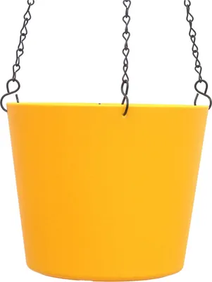 Produktbild von Kunststoff Ampel-Flori 24 gelb Ø 24.0cm Höhe 22.0cm