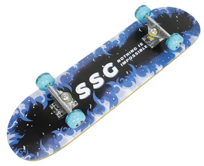 Immagine prodotto di Skateboard, struttura robusta, scorrevolezza fluida, colore blu