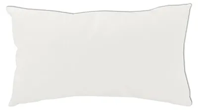 Image de Link Kitchen Wear - Housse de coussin « Sublime » avec fermeture éclair LT1226 (50 cm x 30 cm) (blanc)