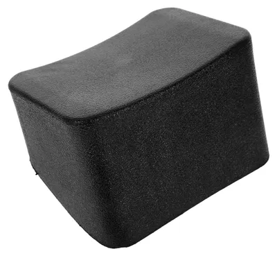 Produktbild von Nackenstützkissen für Haarwäsche aus schwarzem Leder und Schwamm, ergonomisches Komfortpolster für Zuhause und Spa