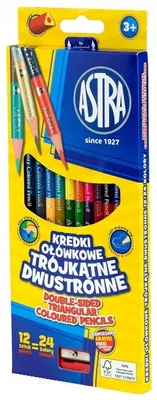 Produktbild von Astra Doppelseitiger Buntstift 12/24 312113001