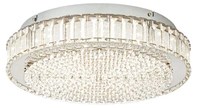 Zdjęcie produktu dla Kryształowa lampa sufitowa Balparda LED - średnica 41 cm