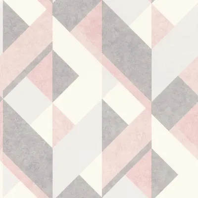 Produktbild von Rasch | Selection | 278828 | Papiertapete | Muster & Motive | 10.05 x 0.53 m | Weiß | Grau | Rosa | Wohnzimmer | Flur | Büro | Küche | Wohnräume