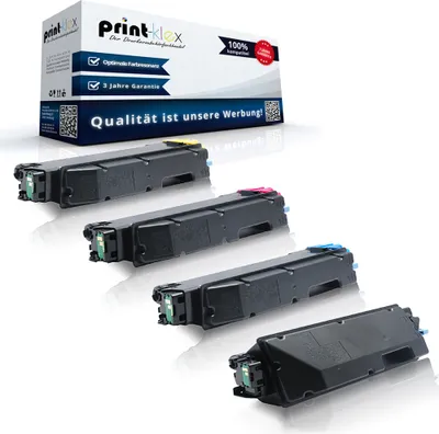 Produktbild von 2x Kompatible Tonerkartuschen für Kyocera ECOSYS P 7240 cdn TK5290 TK 5290 TK-5290 Black Cyan Magenta Yellow - Office Plus Serie