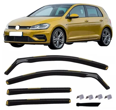 Produktbild von Satz mit 4 Windabweisern für VW Golf 7 (5‑Türer) 2012–2019
