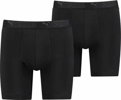Produktbild von Puma Long Sport Microfieber Boxershort 2er Pack - Gr. XL
