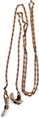 Image de Cordon pour lunettes en métal, doré, n° 12