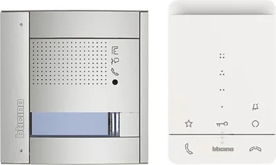 Image de Kit audio BTICINO Flex’ONE, interphone SFERA, CLASSE100 A16E, 2 fils, 1 pièce.