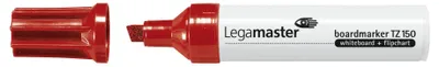 Produktbild von Legamaster TZ 150 Boardmarker rot, 10 Stück(e), Rot, Meißel, Rot, Weiß, Polypropylen (PP), Rund