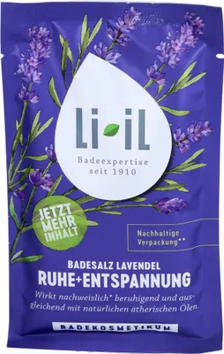Produktbild von Li-IL Badesalz Lavendel Ruhe+Entspannung 80 g