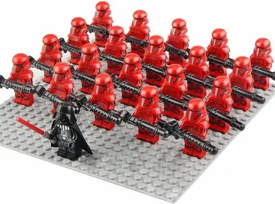 Obrázek produktu pro Sada 21 kusů figurek - Star Wars Sith Trooper + Vader.