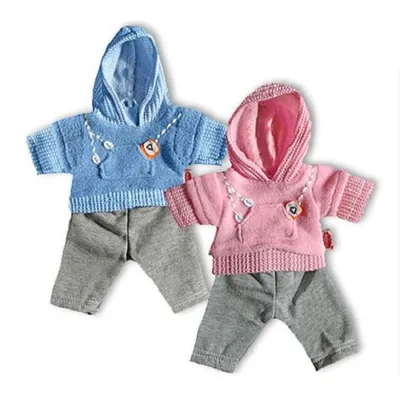 Produktbild von Pu-Jogginganzug rosa/h-bl.,28-33cm,sor