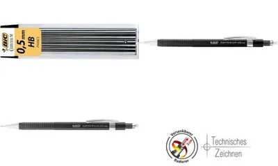 Produktbild von BIC Criterium 0.7mm, Schwarz, HB