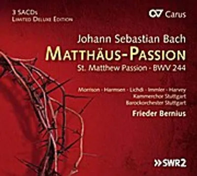 Immagine prodotto di Passione di Matthäus BWV 244 - Edizione deluxe limitata
