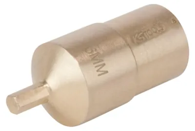 Zdjęcie produktu dla BRONZEplus nasadka do bitów 1/2" sześciokątna 5 mm