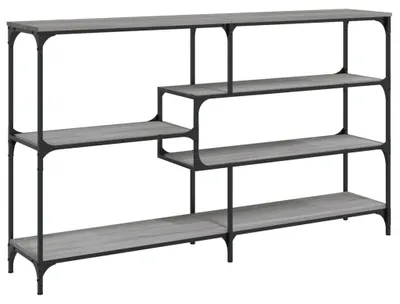 Obrázek produktu pro vidaXL Konzolový stolek Grey Sonoma 160x32x95 cm Dřevěné konstrukce