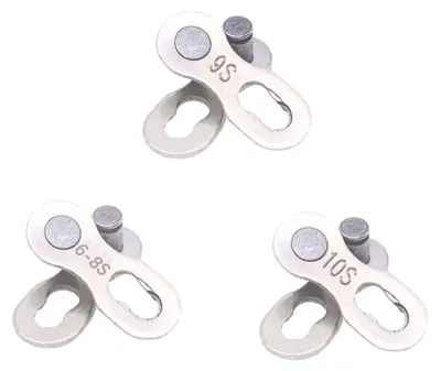Imagen del producto de Eslabones para cadenas de bicicleta - 3 unidades - para 6 a 10 velocidades