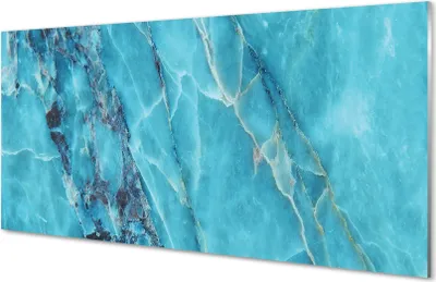 Produktbild von Glasbilder 120x60 Wandkunst Marmorsteinmauer