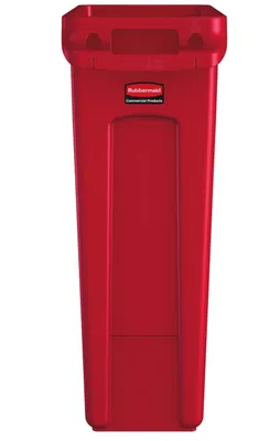 Produktbild von Rubbermaid Slim Jim® Belüfteter Aufbewahrungsbehälter 87 l rot