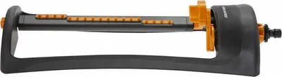 Produktbild von Fiskars Wassersparender Sprinkler, Schwarz, Orange