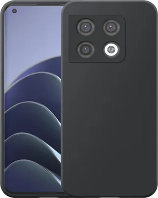 Obrázek produktu pro Vhodné pro OnePlus 10 Pro Phone Case Black Flexible Silicon TPU Case - Flexibilní zadní kryt Silicon TPU Case - Black - Smartphonics