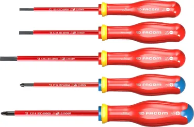 Immagine prodotto di Facom Schraubendreher PROTWIST 1000V 5-tlg