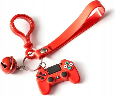 Produktbild von Master 3D Schlüsselanhänger mit Game Controller - Rot