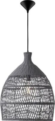 Produktbild von Nova Luce DESTIN Pendelleuchte E27 Grau 250x42cm dimmbar 9586702