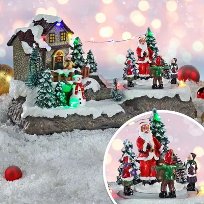 Produktbild von LED-Weihnachtsdorf