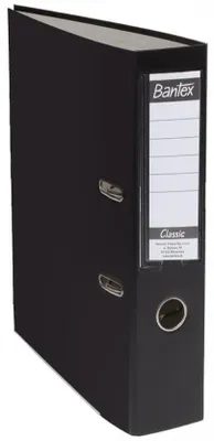 Produktbild von Bantex Classic Hebelordner A4 75mm Schwarz