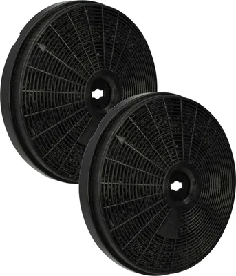 Produktbild von vhbw 2x Aktivkohlefilter kompatibel mit Whirlpool 208333646601 PRF0010 852523104810 Dunstabzugshaube - 20 cm