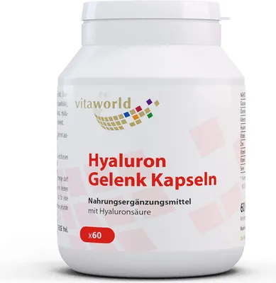 Produktbild von vitaworld Hyaluron Gelenk Kapseln, 60 St. Kapseln