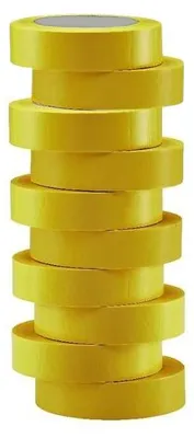Immagine prodotto di Nastro isolante in PVC, giallo, 10 metri x 15 mm - Eurocel
