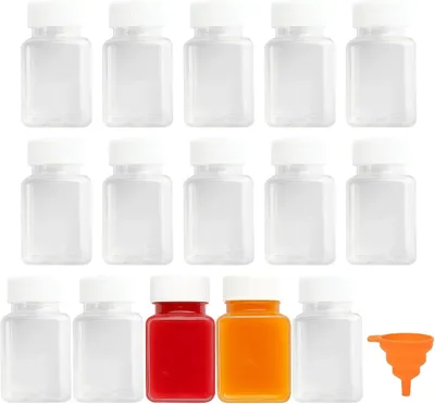 Immagine prodotto di Piccola bottiglia di plastica - Confezione da 15 - 100 ml
