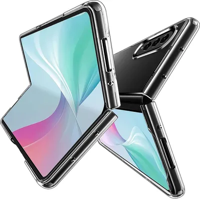 Produktbild von Conie Silikon Schutzhülle für Samsung Galaxy Z FOLD 4 Tasche klar Case Cover Bumper Hülle durchsichtig in transparent