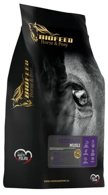Produktbild von Biofeed Pferdemüsli Ergänzungsfutter Pferd Für Senior Pferde, Magenfreundlich, 20 Kg