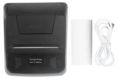 Obrázok produktu pre Prenosná termálna tlačiareň, 80 mm, Bluetooth, vysoká rýchlosť, mini mobilná tlačiareň lístkov