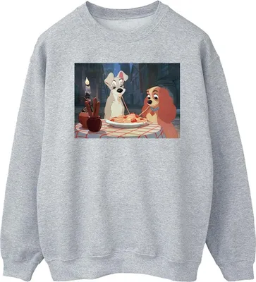 Produktbild von Disney - "Lady And The Tramp" Sweatshirt für Herren BI49058 (M) (Grau)