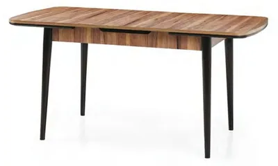 Produktbild von Esstisch Ausziehbarer Tisch Terrassentisch Rechteckig Ausziehtisch Holz