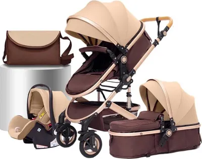 Produktbild von Babyschale, leichtes Design, multifunktionale Funktionen, khaki 3 in 1