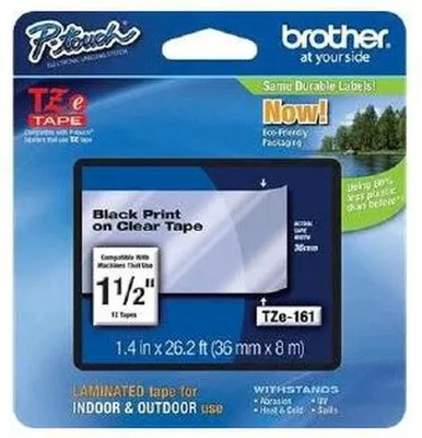 Produktbild von brother TZe-Tape TZe-161 Schriftbandkassette,Bandbreite:36mm