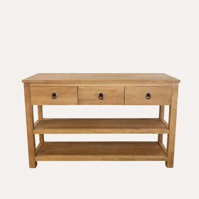 Obrázek produktu pro KEYHOMESTORE | Kuchyňský ostrůvek z přírodního dřeva, rozměry 120x60x90 cm