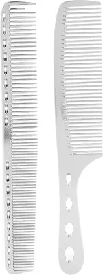 Produktbild von Professionelles Aluminium Haarstyling Kamm Set, 2-teilig