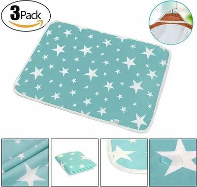 Kisangel Wickelunterlage Bezug - Waschbar Baumwolle Abnehmbar Für Wickeltisch