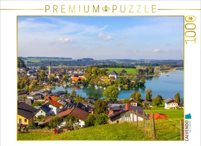 Produktbild von CALVENDO Puzzle Der Blick von der Ludwigshöhe | 1000 Teile Lege-Größe 64x48cm Foto-Puzzle für glückliche Stunden