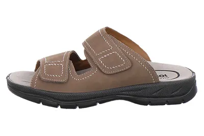 Produktbild von Jomos Activa Pantoletten in Übergrößen Grau  503601 12 240 große Herrenschuhe, Größe:45