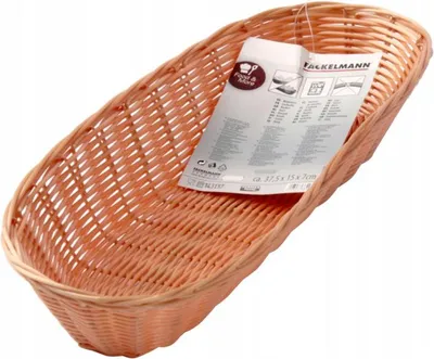 Obrázok produktu pre Univerzálny oválny koš z PP plastu, 36 x 15 x 6 cm