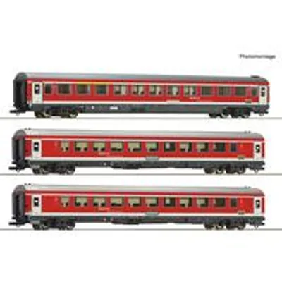 Zdjęcie produktu dla Roco 6200096, Model pociągu, Wstępnie zmontowany, HO (1:87), Wagon, Każda płeć, Spunlace