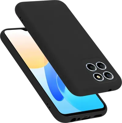 Produktbild von Cadorabo Hülle für Honor X8 5G Hülle Silikon Handyhülle Case aus flüssigem Silikon, Kratzfeste und stoßfeste Schutzhülle für Honor X8 5G